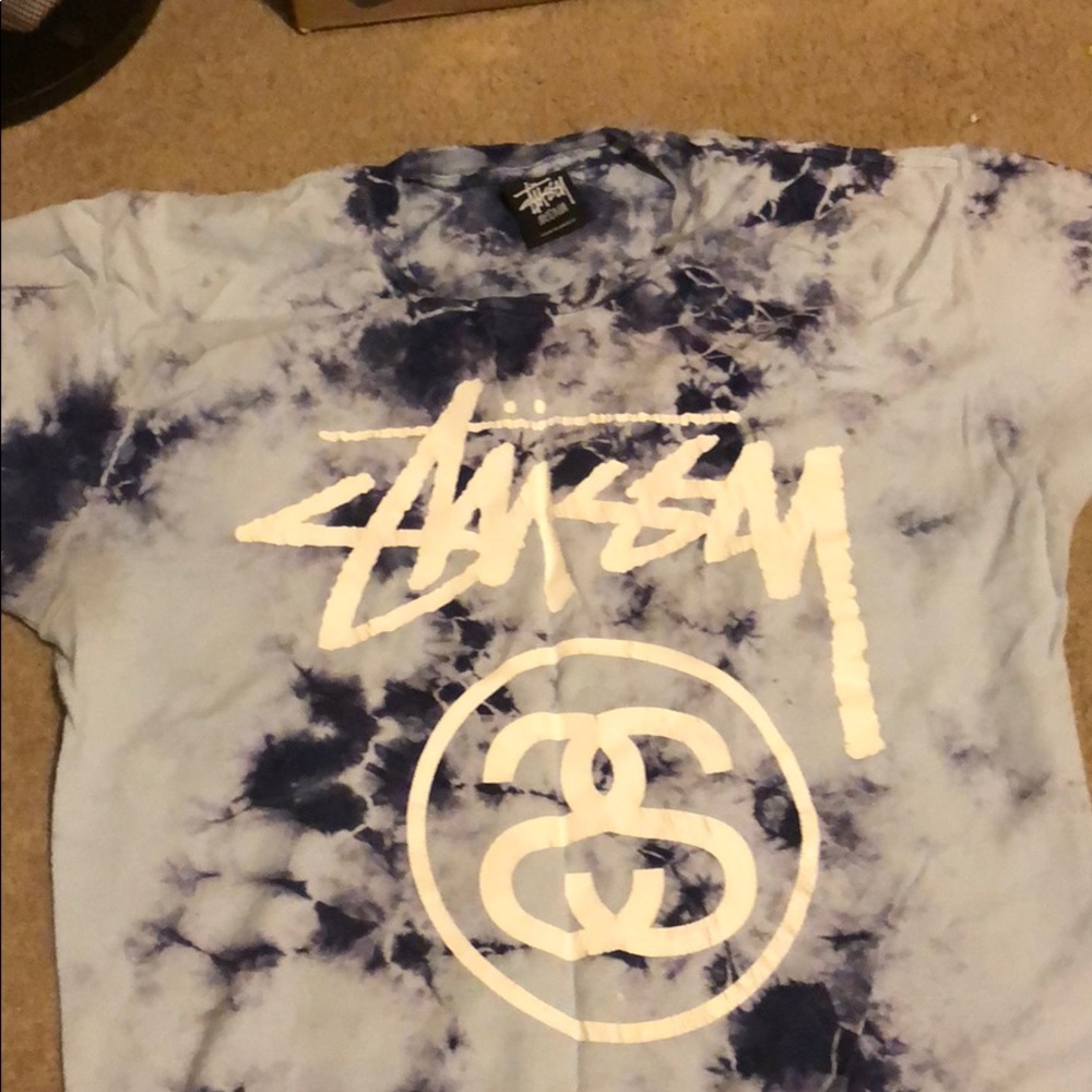 STUSSY TIE DIE SHIRT